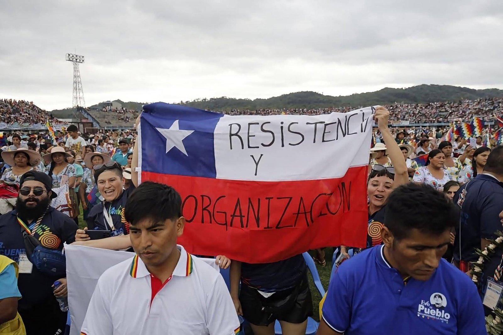Delegación de Chile: «Resistencia y organización»